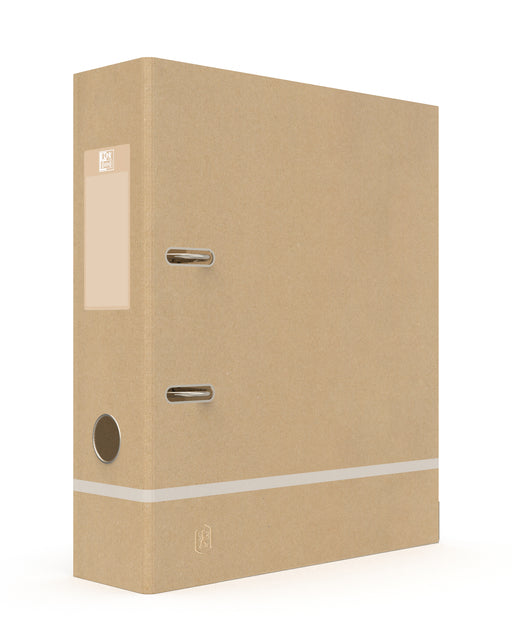 Ordner Oxford Touareg A4 80mm Pappe Natural/Weiß | 280 Stücke