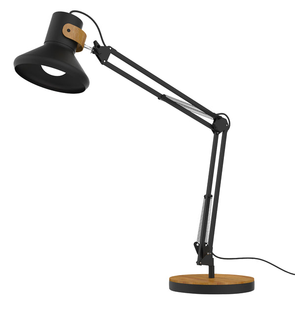 BureAulamp Unilux Baya LED Black/Bambus | 48 Stücke
