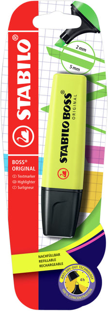 Markierungsmarker Stabilo Boss Original 70/24 Gelb | 10 Stück