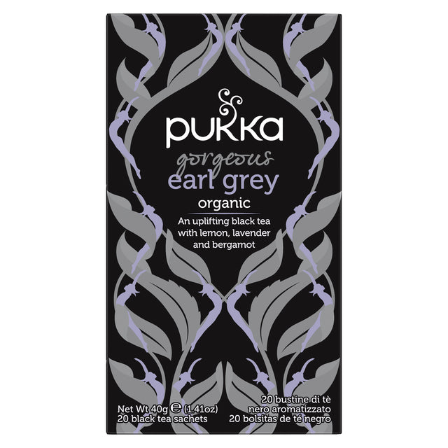 Tee Pukka herrlich Earl Grey 20 Beutel | Schnappen Sie sich einen 20er-Beutel