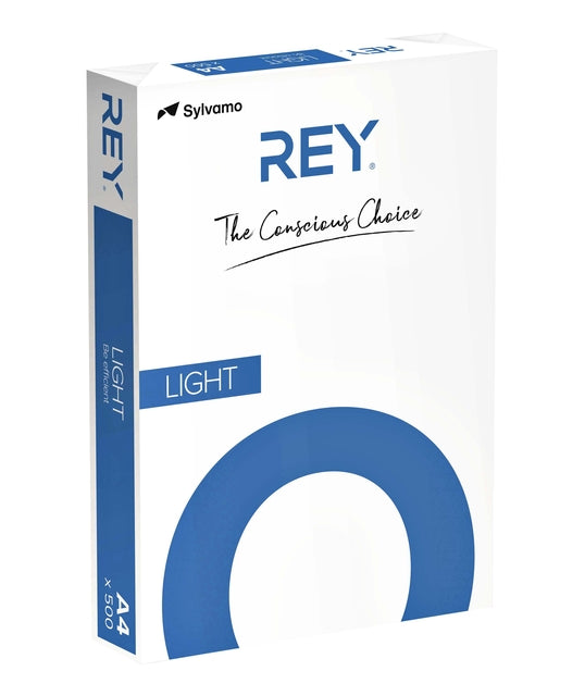 Kopieren Sie Papier Rey Office Light A4 75gr White 500vel | 5 Stücke