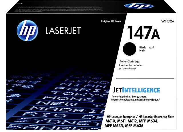 Tonercartridge HP 147A W1470A Schwarz