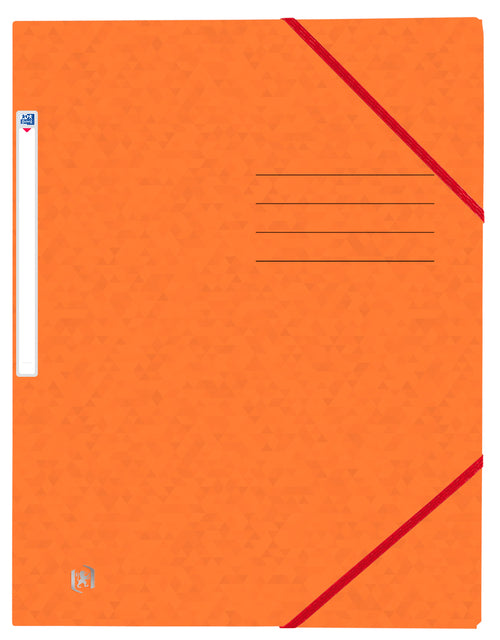 Elastomap Oxford Top File+ A4 Orange | 50 Stück