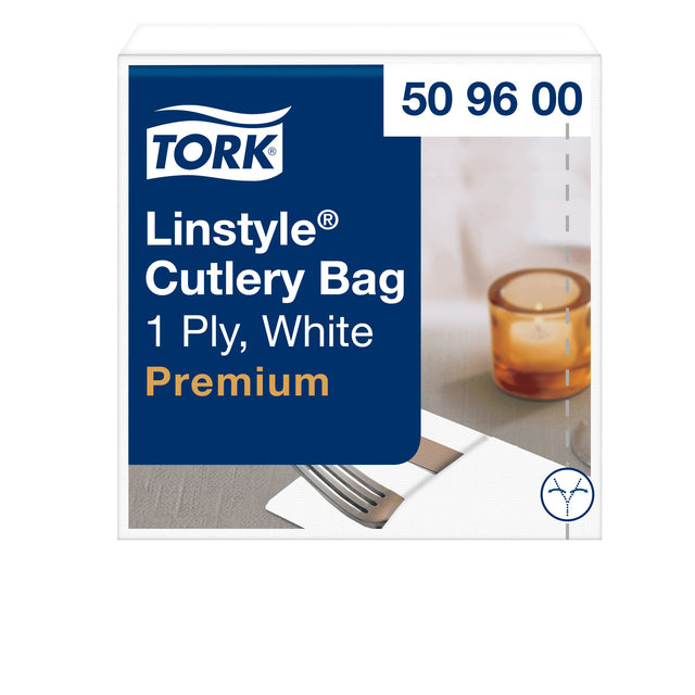 Pochette Tork Linstyle® 1-Laags 50st Sustainable White 509600