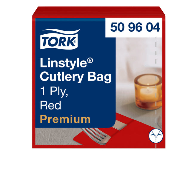 Pochette Tork Linstyle 19.5x9.8cm Red 509604 | Sich ein 50 -Stück schnappen
