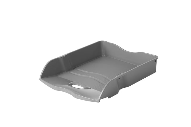 Letterbox Han Run A4 Stacking & Nestable Grey erneut
