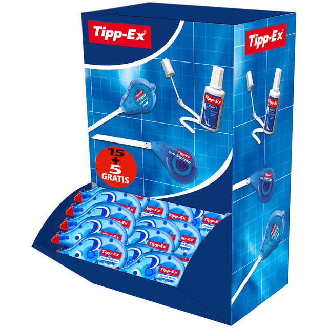 Korrektur Moller Tipp-ex 4,2mmx10m Taschenmaus 15+5 kostenlos | 192 Stücke