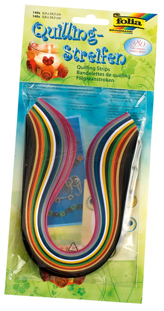 Filigrane Schnurfolie 0,4 x 34,5 cm und 0,8 x 34,5 cm, 280 Stück | Holen Sie sich ein 280 Stück