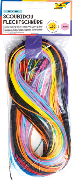 ScoUbidoo Cord Folia 100pieces assorti | 20 Teile
