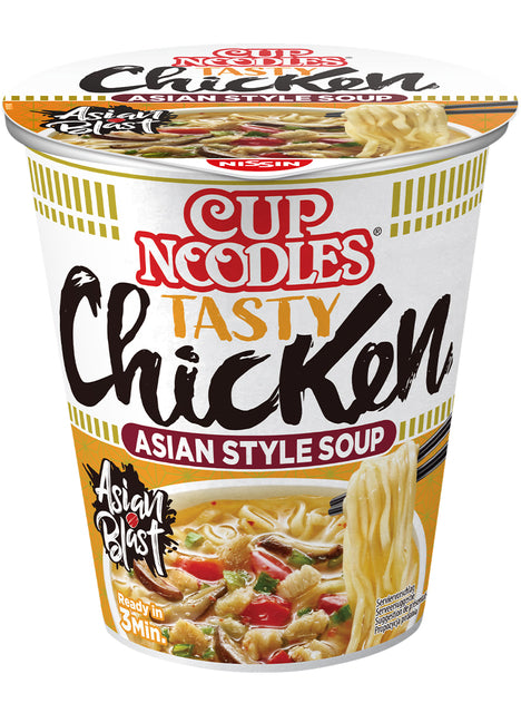 Nudeln Nissin Leckere Hühnerbecher | 8 Stücke