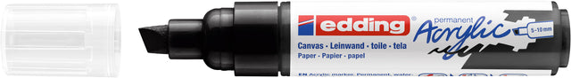 Acrylmarker Edding E5000 Wide Black | 5 Stücke