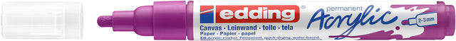 Acrylmarker Edding E-5100 Medium Beeren Red | 10 Stück