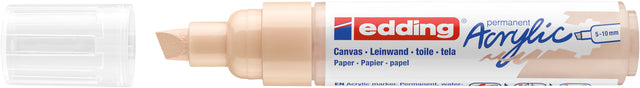 Acrylmarker Edding E5000 Rasse warm Beige | 5 Stücke