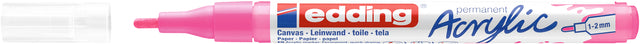 Acrylmarker Edding E-5300 Fein elegantes Neonrosa
