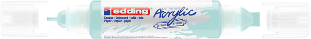 Acrylmarker Edding E-5400 3D Double Liner Pastellblau | 1 Stück