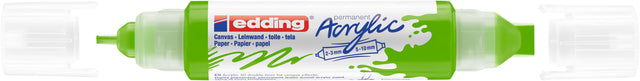 Acrylmarker Edding E-5400 3D Double Liner Gelb Grau | 1 Stück