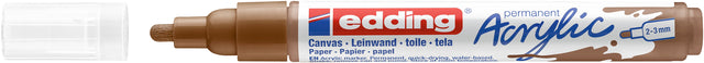 Acrylmarker E-5100 mittelschwerer Haselnuss