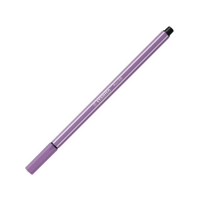 Filz -Tip Stift Stabilo Pen 68/62 Plum Purple | 10 Stück