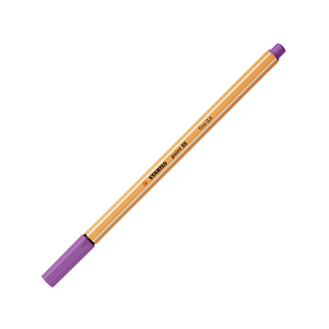 Fineliner Stabilo Punkt 88/60 Großer Violett | 10 Stück