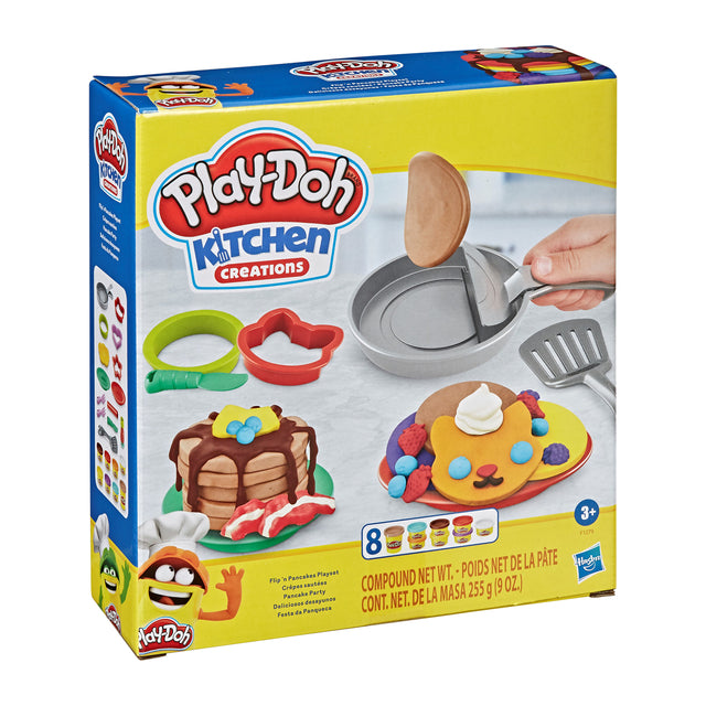 Play -doh - Flip in die Pfanne | 4 Stücke