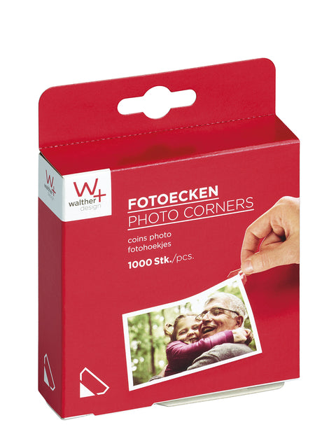 Fotoecke Walther 10x15mm 1000 Stück