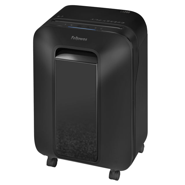 Papiersprinker Fellowes Powershred LX200 Snippers 4x12mm schwarz