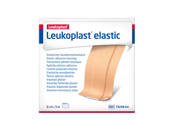 Wundpflaster -Leukoplastenelastik 5mx6cm