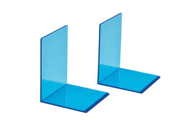 Mounend Maul 10x10x13cm Set acrylique 2 néon bleu transparent