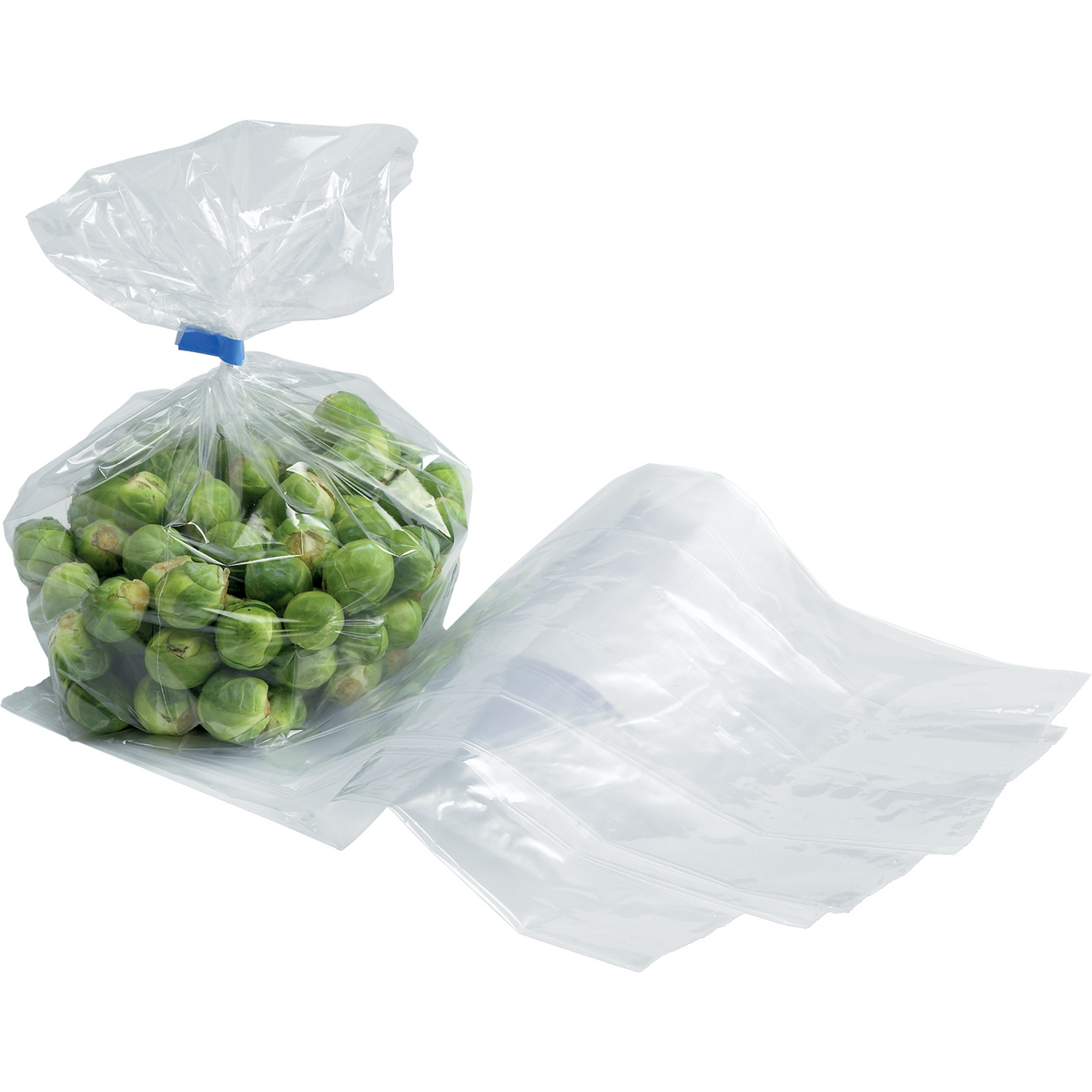 Top -Qualität - Bag | Seitenklappbeutel LDPE | 14/ 4x32cm | Transparente 5000 Stücke