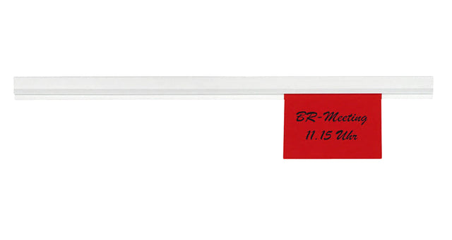 Wandliste Maul Express Paper Rail 50 cm Selbstadhäsive Weiß | 100 Stück