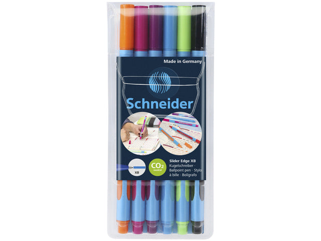 Ballpen Schneider Slider Edge Extra breit 0,6 mm Penny bis 6 Farben