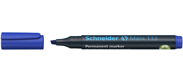 Filztip Penn Schneider Maxx 133 Meißel 1-4mm Blau | 10 Stück