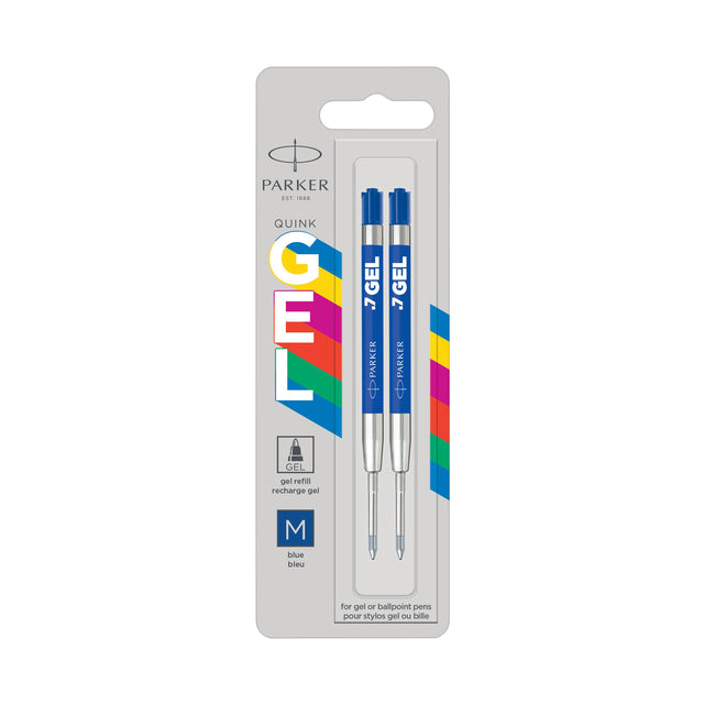 Gelp füllen Parker Quink Blue Medium