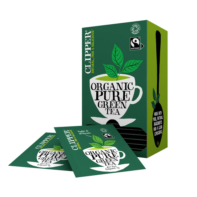 Thé Clipper Fairtrade Green Bio 25 pièces