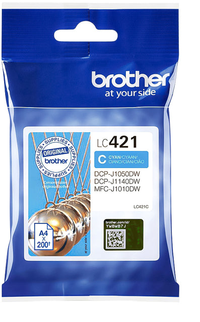 Tintenpatronenbruder LC-421 Blau