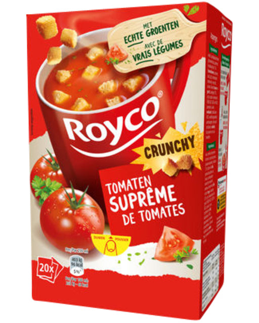 Suppe Royco Tomato Supreme mit Croutons 20 Taschen
