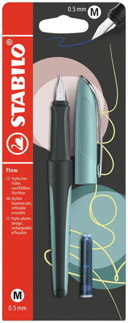 Brunnenstift Stabilo Fluss Pastell Türkis | 5 Stücke