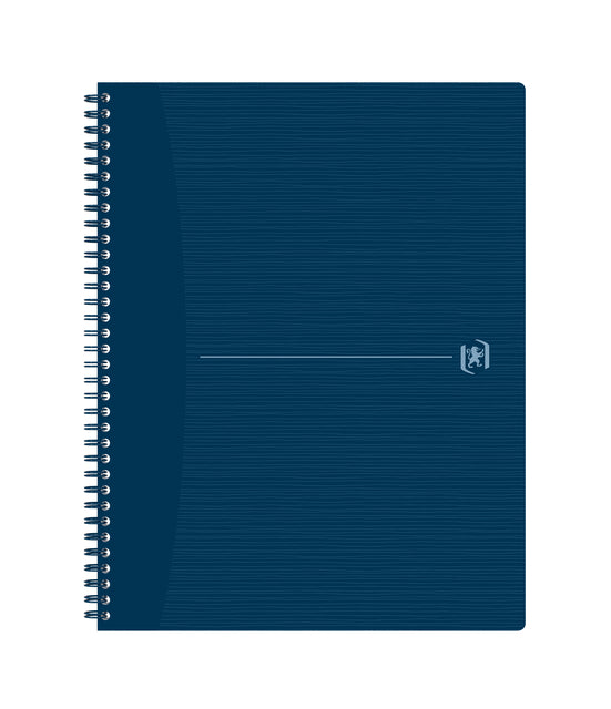 Spiralblock Oxford Origin A4+ Linie 70 Haut blau