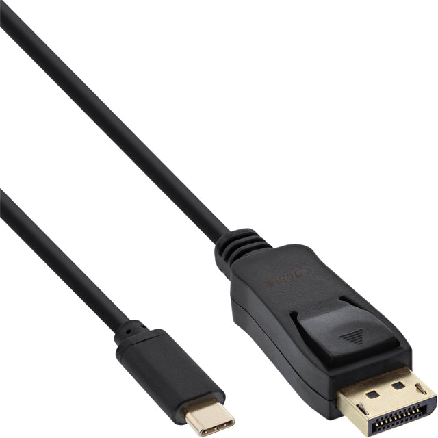 Kabelinline USB-C DisplayPort 3.1 4K M/m 2 Meter schwarz | 40 Stücke