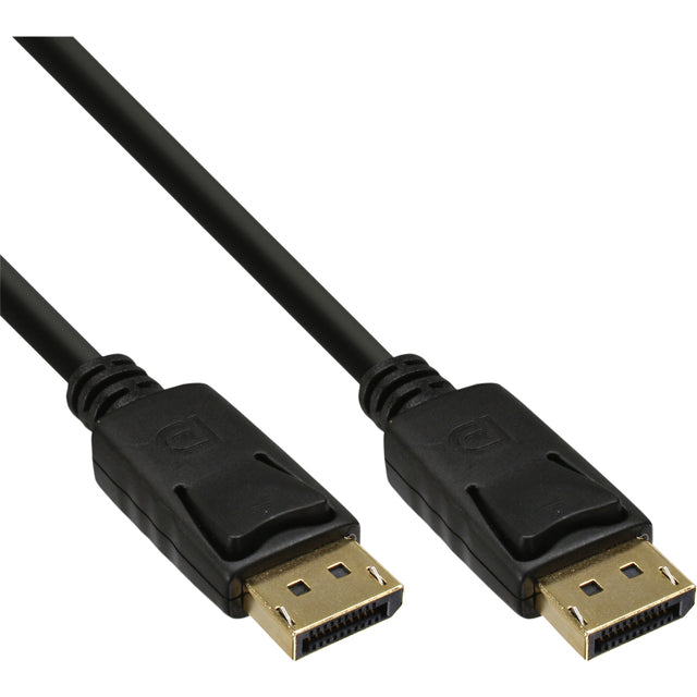 Kabel Inline DisplayPort 4K60Hz M/M 2 Meter schwarz | 60 Stücke