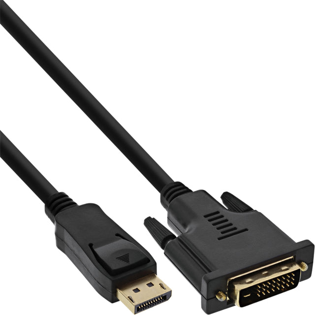 Kabelinline DisplayPort DVI 24+1 m/m 2 Meter schwarz | 60 Stücke
