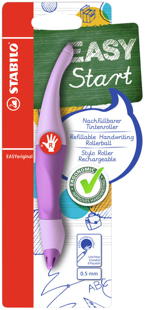 Rollerpen Stabilo Easyoriginal Right -Handed Pastell Lilac Blush | 5 Stücke