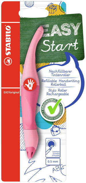 Rollerpen Stabilo Easyoriginal Right -Handed Pastell Powder Pink | 5 Stücke