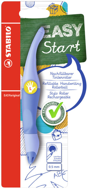 Rollerpen Stabilo Easyoriginal Links -Handed Pastell Airy Blue | 3 Stück