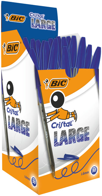 BIC - Bälle Cristal L Blau