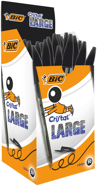 BIC - Bälle Cristal L schwarz