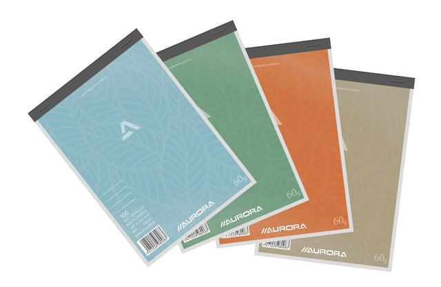 Schreiben von Block Aurora A5 Zeile 100vel 60gr assorti