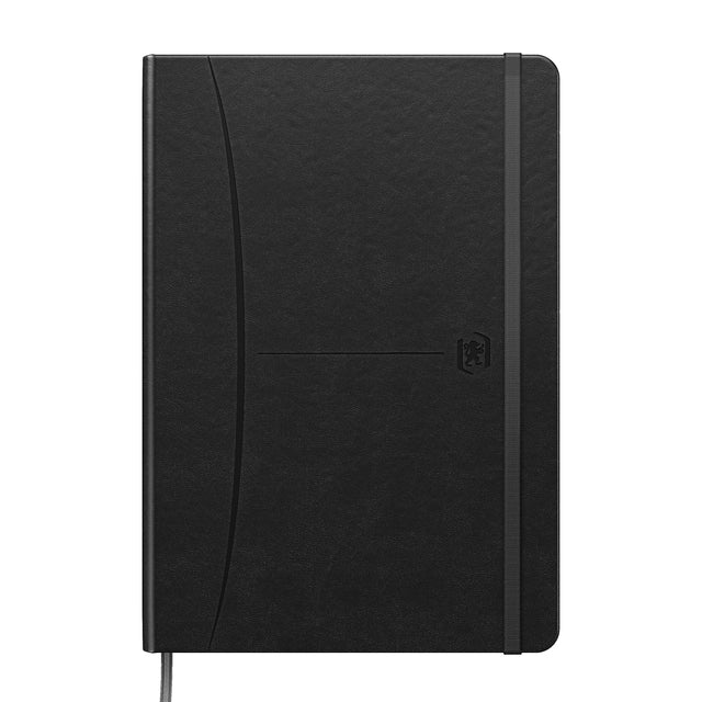 Notizbuch Oxford Signature A5 Zeile 80vel Schwarz