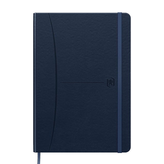 Notizbuch Oxford Signature A5 Zeile 80vel Blauw