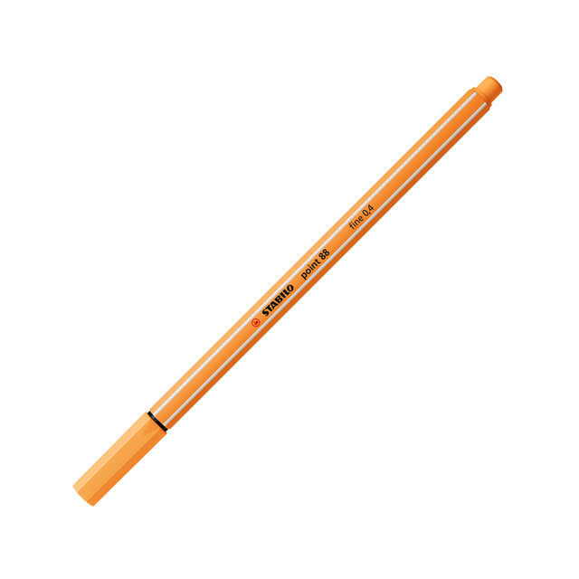 Fineliner Stabilo Point 88/85 Papaya | 10 Stück